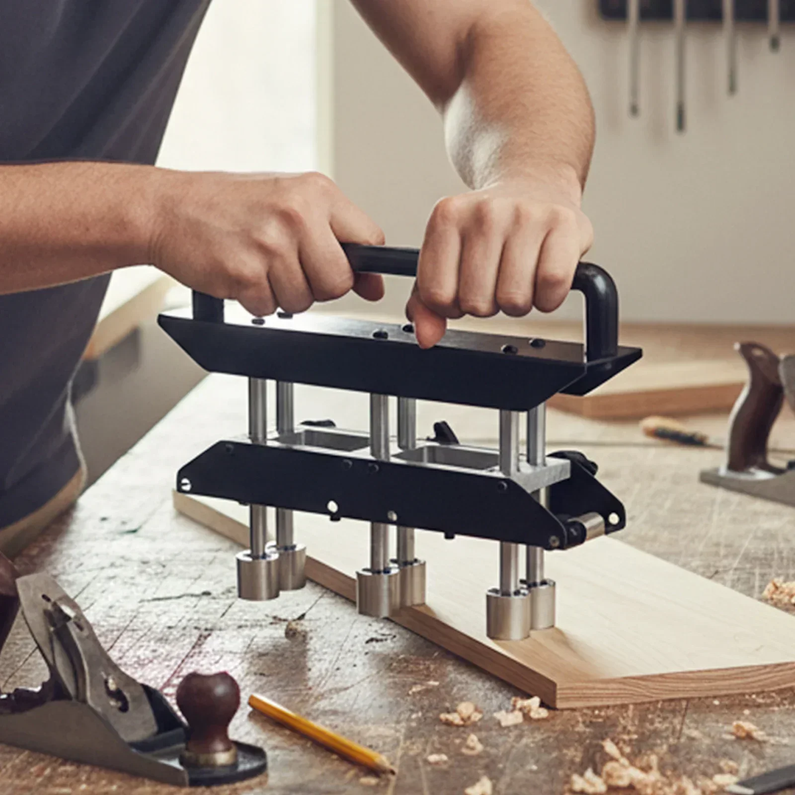 Hand Tools And Workshop Equipment - Alat Pembengkok Logam 3-Stasiun, Pembentuk Tepi