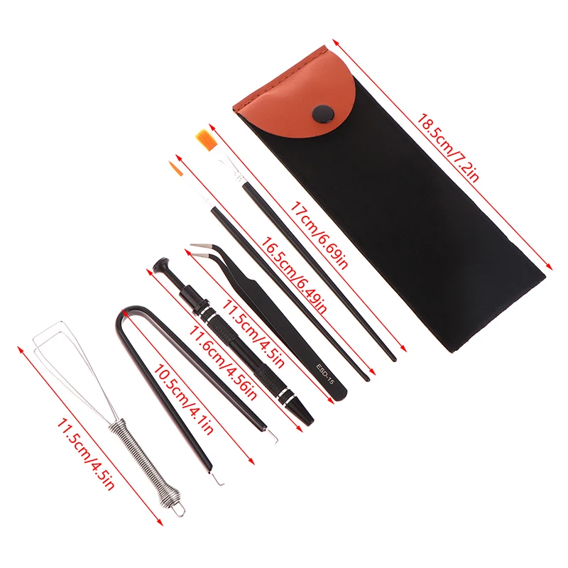 【1 Set Peralatan Pembersih Key - Tool Bag ulasan dan harga