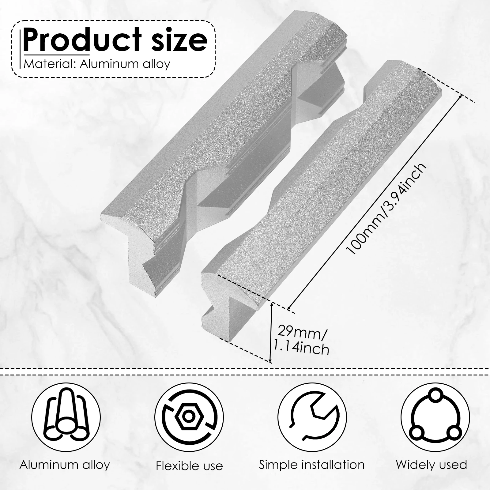 Pelindung Rahang Vise Magnetik - Drill Press ulasan dan harga