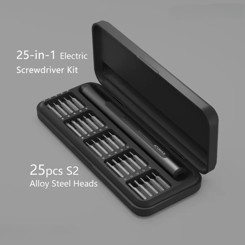DUKA ATuMan Obeng Elektrik Isi - Screwdriver Set ulasan dan harga